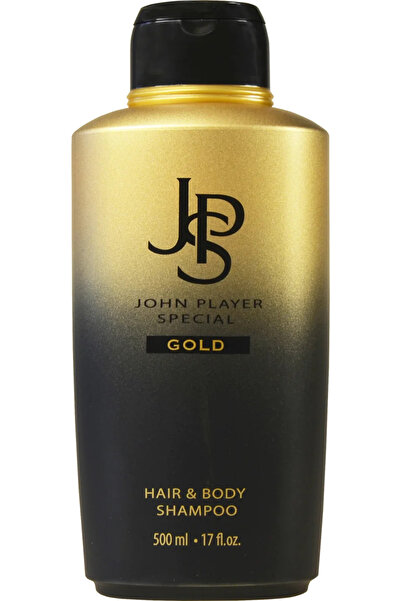 John Player Special Gold Hair & Body Shampoo - Premium Erkek Şampuan 500 ml