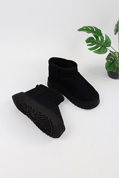 tual shoes Women's Fur Lined Thick Sole Comfortable Boots