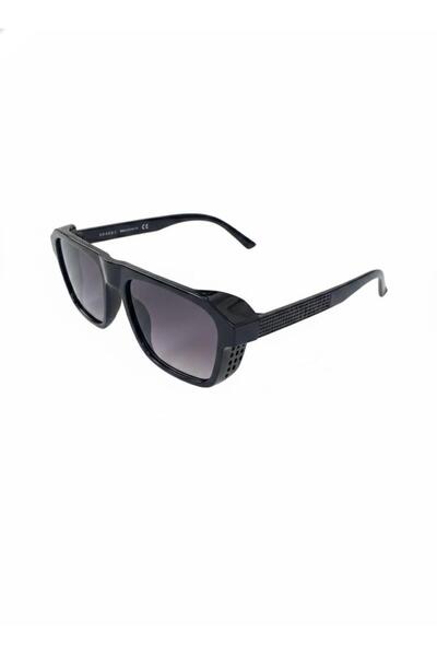 REX Men's sunglasses with a lightweight plastic frame, black color 14269