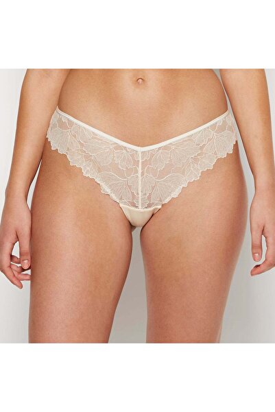 La senza سروال داخلي ديفا تشيكي باللون العاجي اللؤلؤي