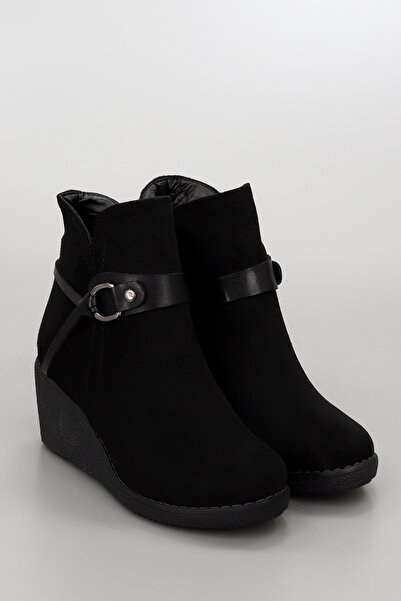 kajal ayakkabı حذاء BTDL02 بكعب عريض وتفاصيل حزام