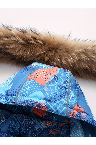 Sofia Concept Set Jachetă și Salopetă Fas pentru Copii, 100cm, Albastru/Negru