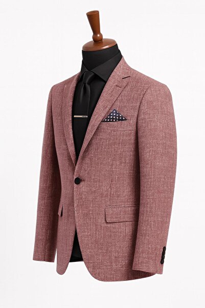 FABİO CASSANİ Men's italian cut single button blazer jacket classic and modern elegance