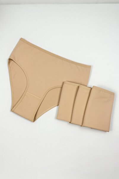 FUNELLA Γυναικεία εσώρουχα με ψηλόμεσο κορδόνι, συσκευασία 4 τεμαχίων