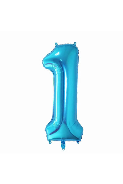 Generic 40 Inch Blue Digit Helium Foil Birthday Party Balloons Number 0-9