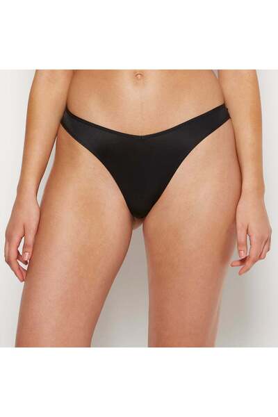 La senza سروال داخلي ديفا ثونغ باللون الأسود