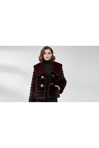 Rabiossa Women's Luxury Fur Short Coat