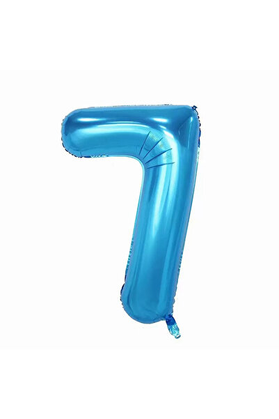 Generic بالونات حفلات عيد ميلاد من رقائق الهيليوم باللون الأزرق مقاس 40 بوصة،...