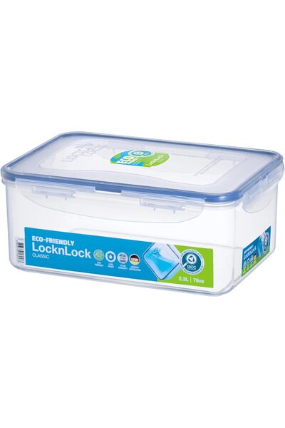 Lock & Lock Lock N Lock Rectangular Food Container, HPL/825, 23.19 X 16.51 X ...