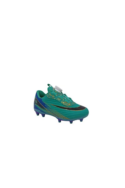 Zerhan Laliga 625 Children's Turquoise Black Mechanism Football Shoes
