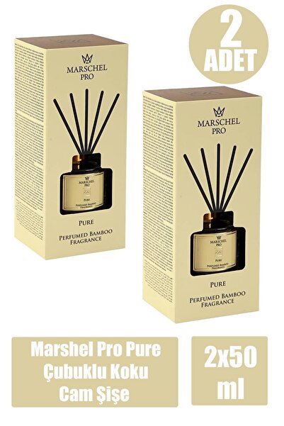 Nuxe Marshel Pro Pure Çubuklu Koku Cam Şişe 50 ml 2 Adet