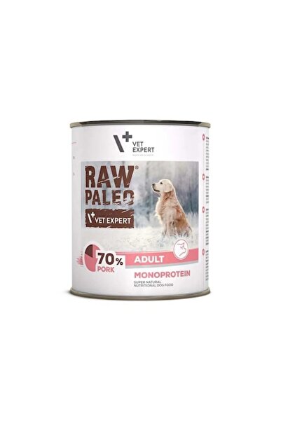 Raw Paleo Wet dog food Adult, single-protein pork, 800 g