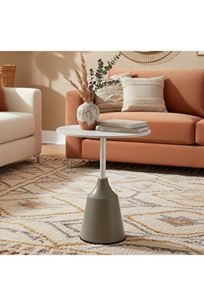 Almonfared Modern round side table