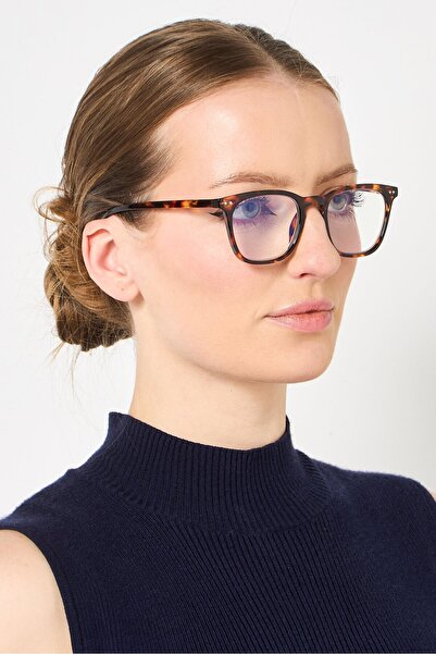 A & A Glasses Women WR-S4663S Square Tech Protect Reading Glasses, Multicolor