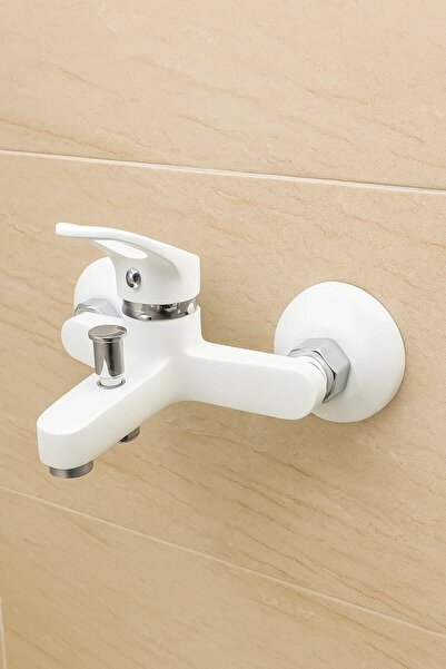 Sardıcı Bathroom Faucet White Guaranteed Standard Inlet