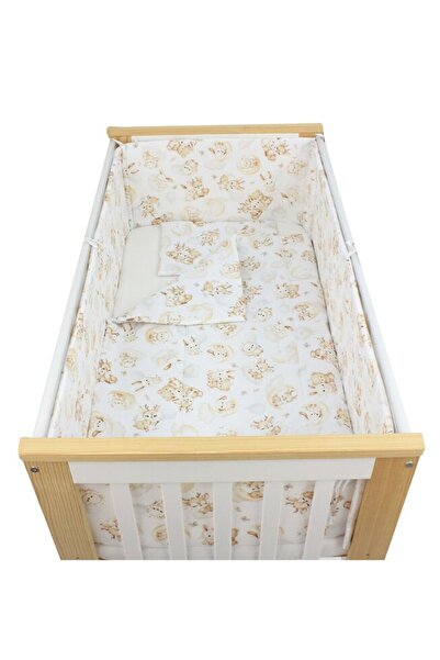 PRICHINDEL Lenjerie de pat 5 piese, bumbac, Fawn Bambi și prietenii, 120x60 c...