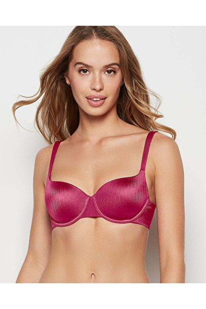 La senza حمالة صدر بالكونيت مبطنة بشكل خفيف باللون الأحمر الكهربائي