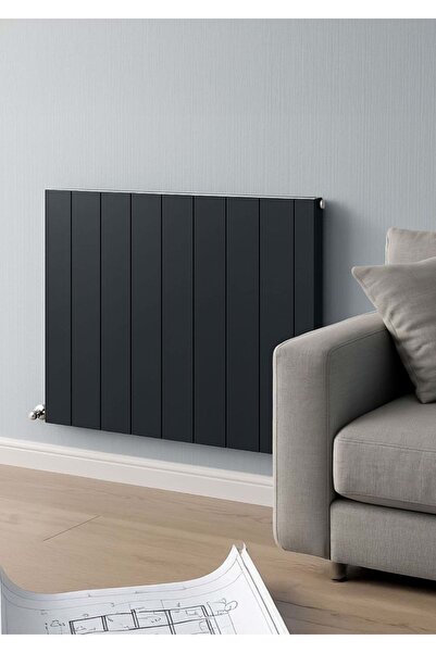 İconi Neva Yatay Duble Alüminyum Dizayn Radyatör Krom Kapak - 600 X 407