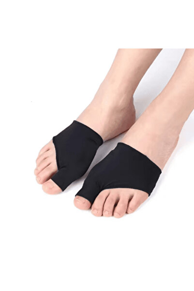 CRM Set de 2 protecții și separatoare pentru degetele mari de la picior - corector pentru hallux valgus, CRM, elastic, unisex, uni