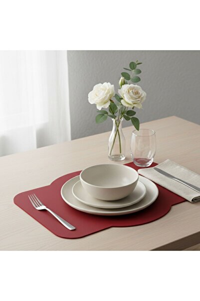 Grand Fine Art 2 Pieces Leather Rectangular American Service 33X44 cm Symmetrical Patterns Series 117