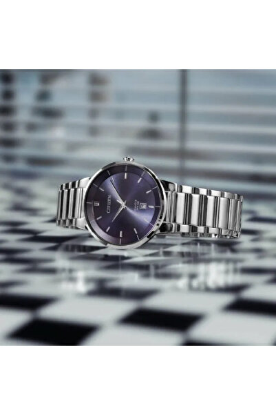 Citizen Quartz BI5120-51L Blue Dial 40mm Stainless Steel Men's Watch