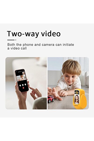 Generic CRONY C20 1080P WiFi Video Calling HD Camera, 2-Way Audio, PTZ