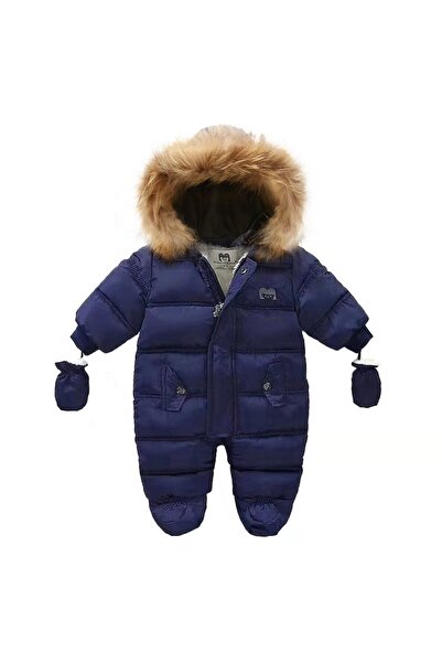 Sofia Concept Navy Fleece Coverall, 18 - 24 months