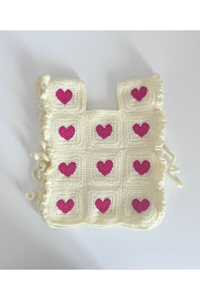 diğerr1 Heart Girl Speckled Tunic