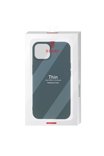 Apple Husa X-Level Thin pentru iPhone 14 Plus - MicroFiber, Green