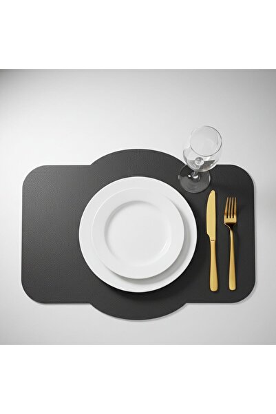 Grand Fine Art 2 Pieces Leather Rectangular American Service 33X44 cm Symmetrical Patterns Series 117