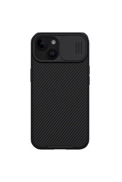 Apple Калъф Nillkin за iPhone 15, CamShield Pro, TPU, Черен