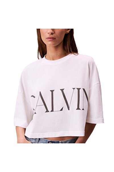 Calvin Klein Tricou SS CROPPEDGRAPHIC