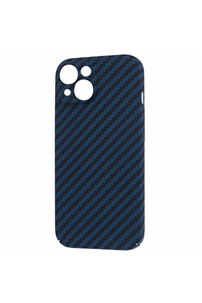 Apple Husa Carbon pentru, iPhone 14 Pro, Kevlar Pattern | Albastra