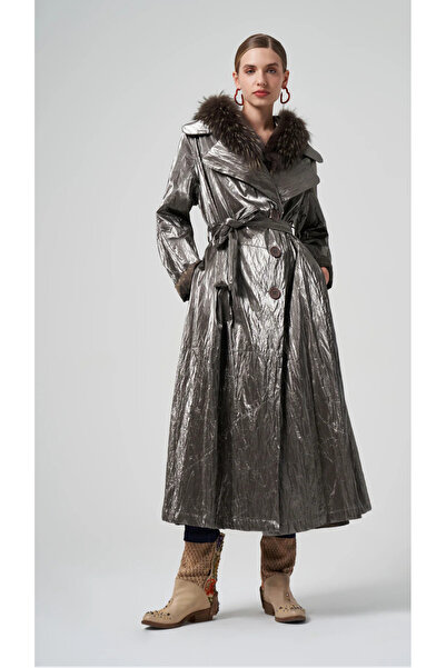 MissWhence Patent Leather Top Coat