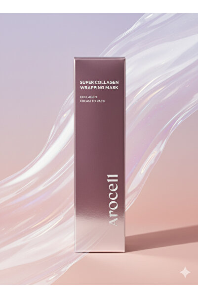 AROCELL Super Collagen Wrapping Mask:( Derinlemesine Sıkılaştırma ve Işıltı v...