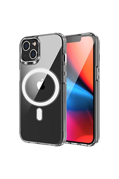 OEM Transparent silicone case with MagSafe iPhone 16