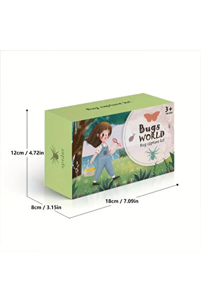 OEM Trusă de observare și identificare a insectelor – Set intermediar - Detectiv de insecte