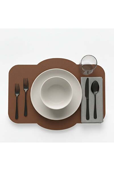 Grand Fine Art 2 Pieces Leather Rectangular American Service 33X44 cm Symmetrical Patterns Series 117