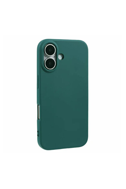 Apple Husa Soft pentru iPhone 16, MicroFiber, TPU, Green