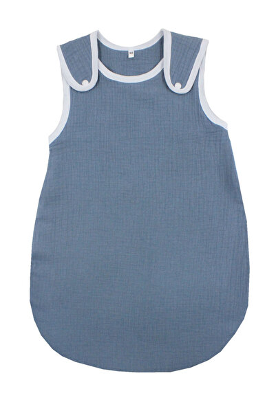 PRICHINDEL Muslin sleeping bag without filling, grey