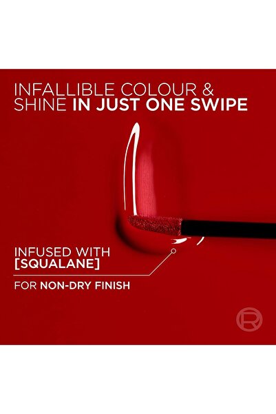 L'Oreal Paris Ruj lichid mat, rezistent la transfer Infaillible Matte Resistance 415 Red Bisou 5ml