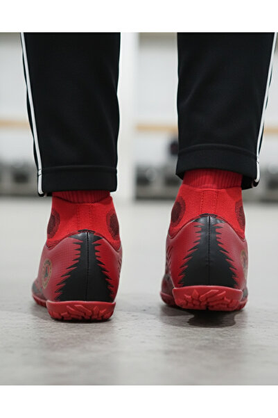 Twingo 142 Mr Black Turf Field Football Men's Turf Shoes