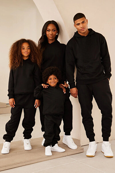 YAKAMEL SET DE TRENING UNISEX PĂRINTI-COPIL CU 3 FIRME ȘI DETALII STRATEZE (P...