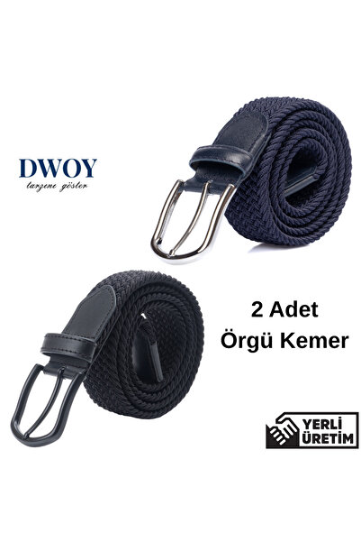 DWOY 2 bucăți centură elastică tricotată