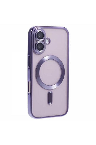 Apple Husa pentru iPhone 16 Plus - silicon cu MagSafe, Slim, Transparenta, Vi...