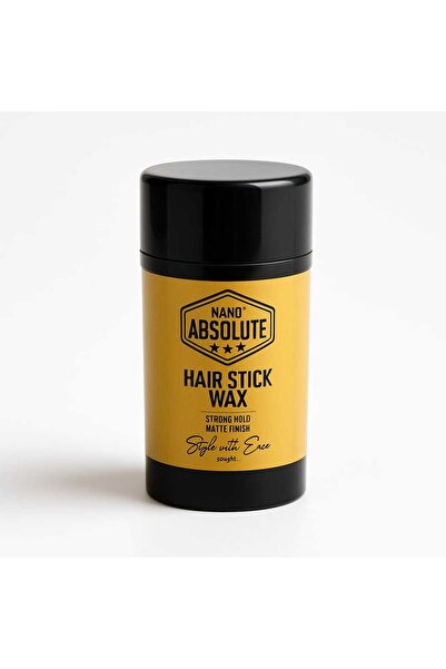 Nano Absolute Hair Stick Wax | Baby Hair Sabitleyici Güçlü Tutucu Elektriklen...