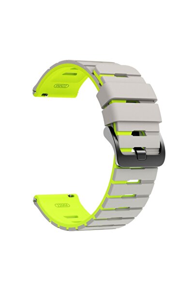 UnDePlus Redmi Watch 5 Active/Lite Amazfit Pace 1/2 22mm Strap Double Soft Silicone Band Str-27