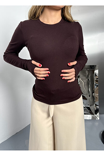 modapark.ist Women's Finger Detailed Bodysuit