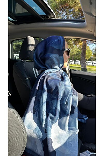 Modechic Collection Lotus Pattern Cotton Hijab Shawl