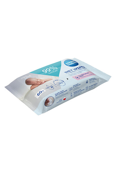 Canpol babies SERVETELE UMEDE PENTRU BEBELUSI SI COPII 99PROCENTE APA 60buc,